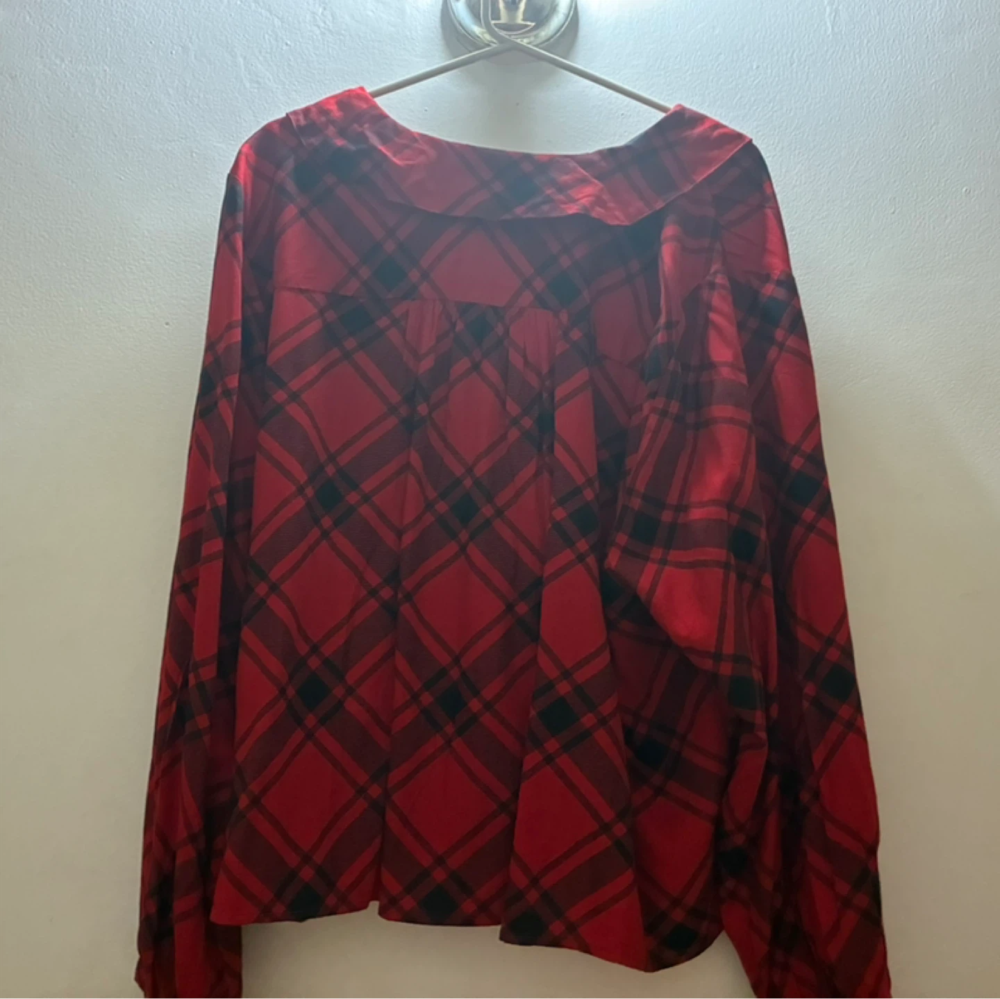 Red Buffalo Check “Crepe Button Down Shirt” - photo 2
