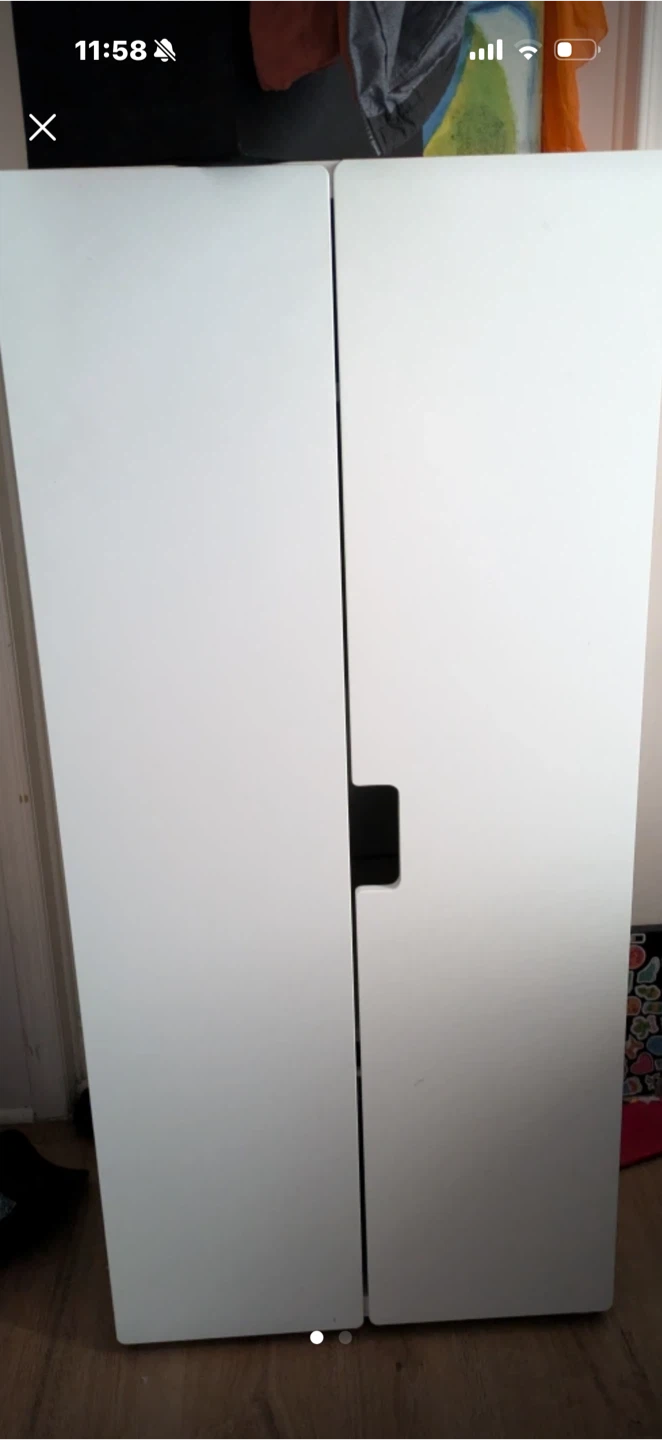 IKEA PLATSA Wardrobe White