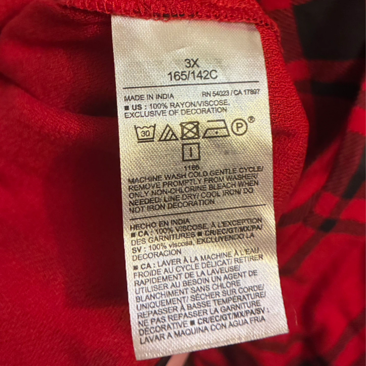 Red Buffalo Check “Crepe Button Down Shirt” - photo 4