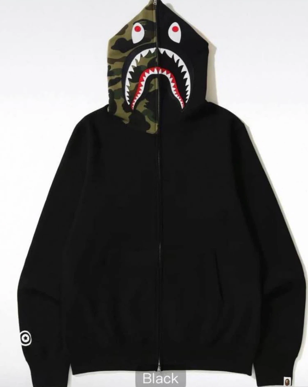 A Bathing Ape Shark Full Zip Hoodie