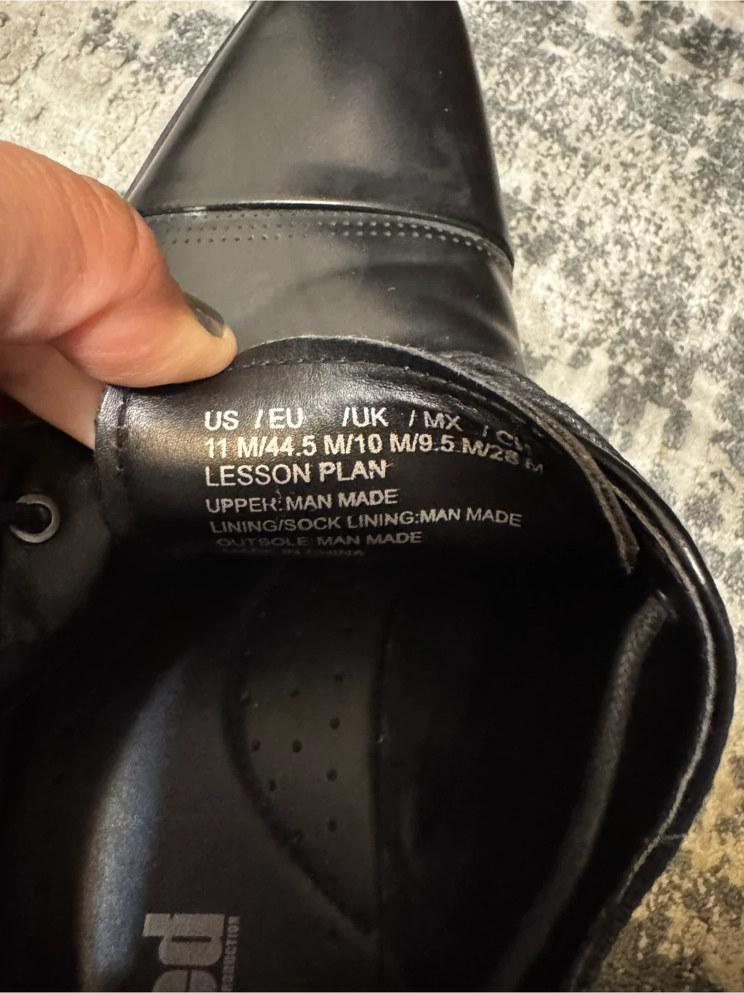 Unlisted by Kenneth Cole Black Cap Toe Oxford Shoes - photo 5