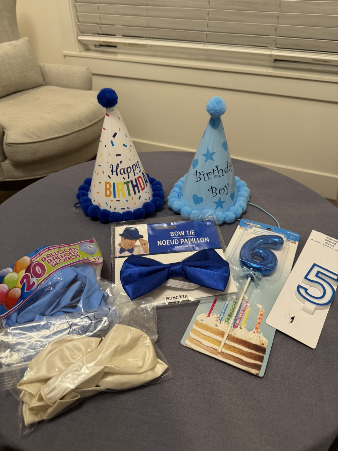 Birthday Party Hat and Bow Tie Set - photo 2