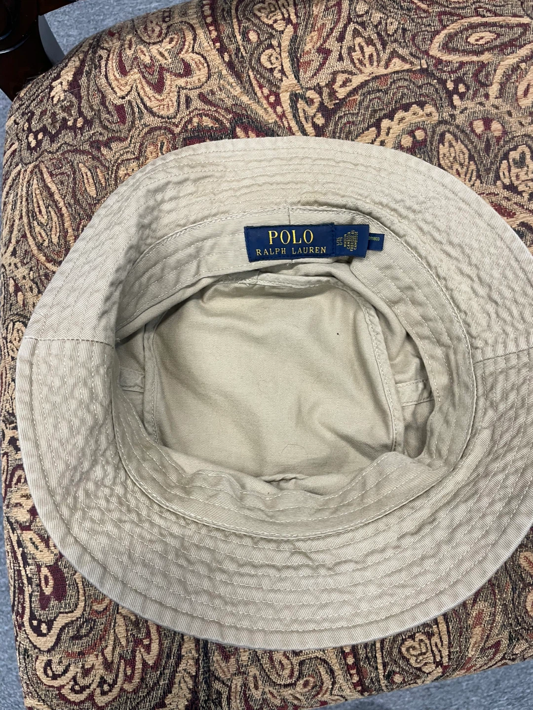 Light Gray Mesh Back Trucker Hat with Fish Logo