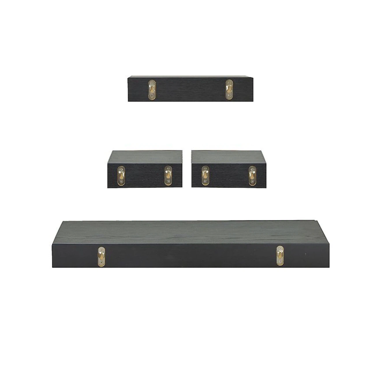 Belle Maison 4-Piece Floating Wall Shelf Set - photo 3