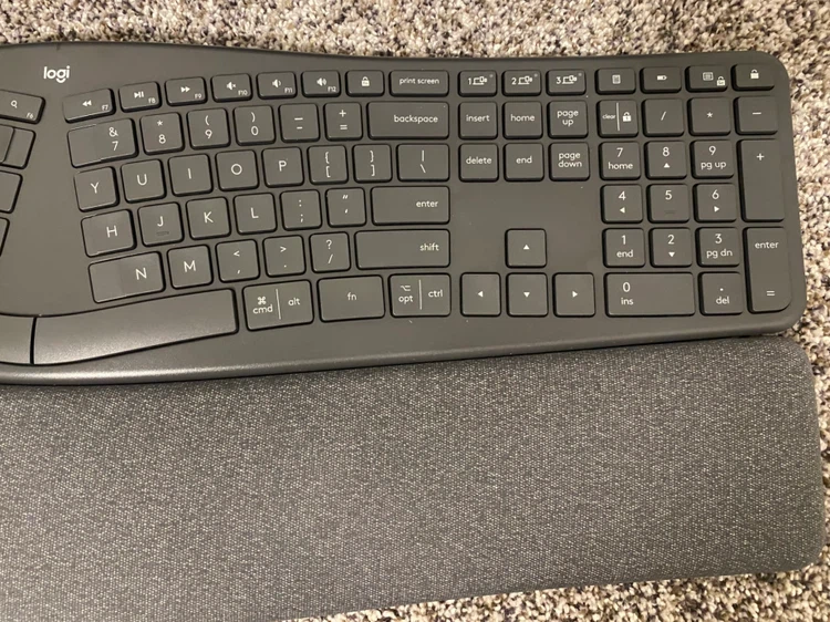 Logitech Ergo K860 Wireless Ergonomic Keyboard - photo 3