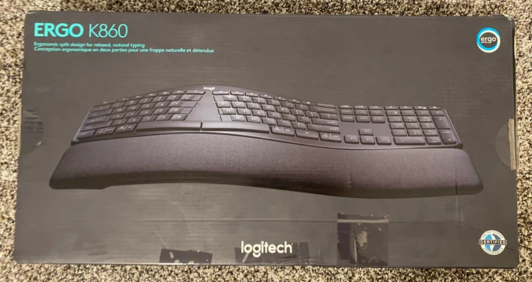 Logitech Ergo K860 Wireless Ergonomic Keyboard - photo 5