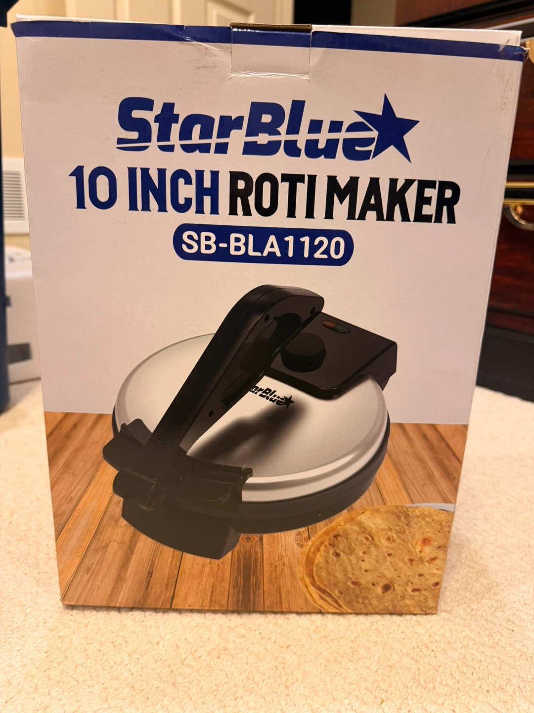 StarBlue 10-Inch Roti Maker – Brand New in Box