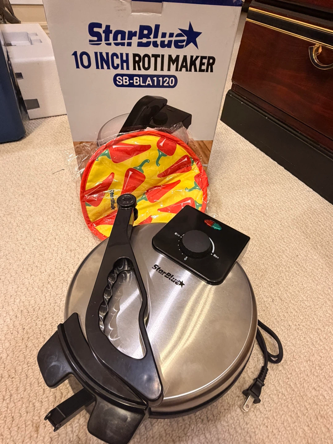 StarBlue 10-Inch Roti Maker – Brand New in Box - photo 2