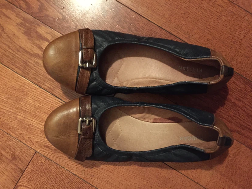 Rudsak leather buckle vintage ballet flats - photo 3
