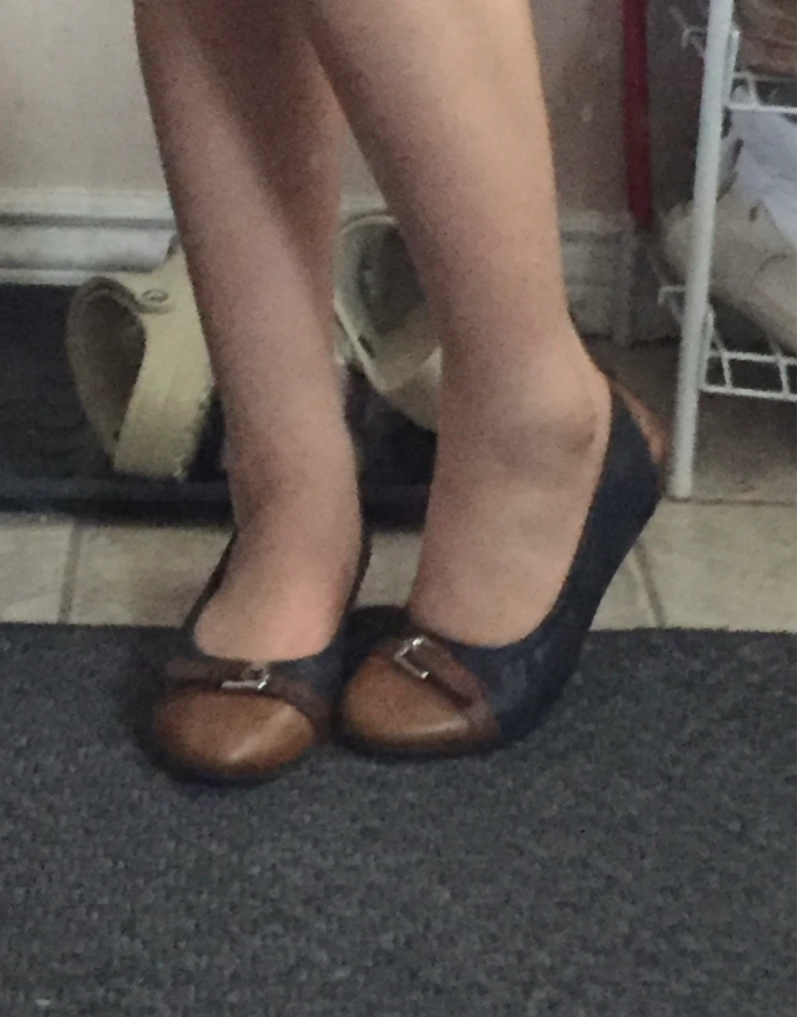 Rudsak leather buckle vintage ballet flats - photo 2