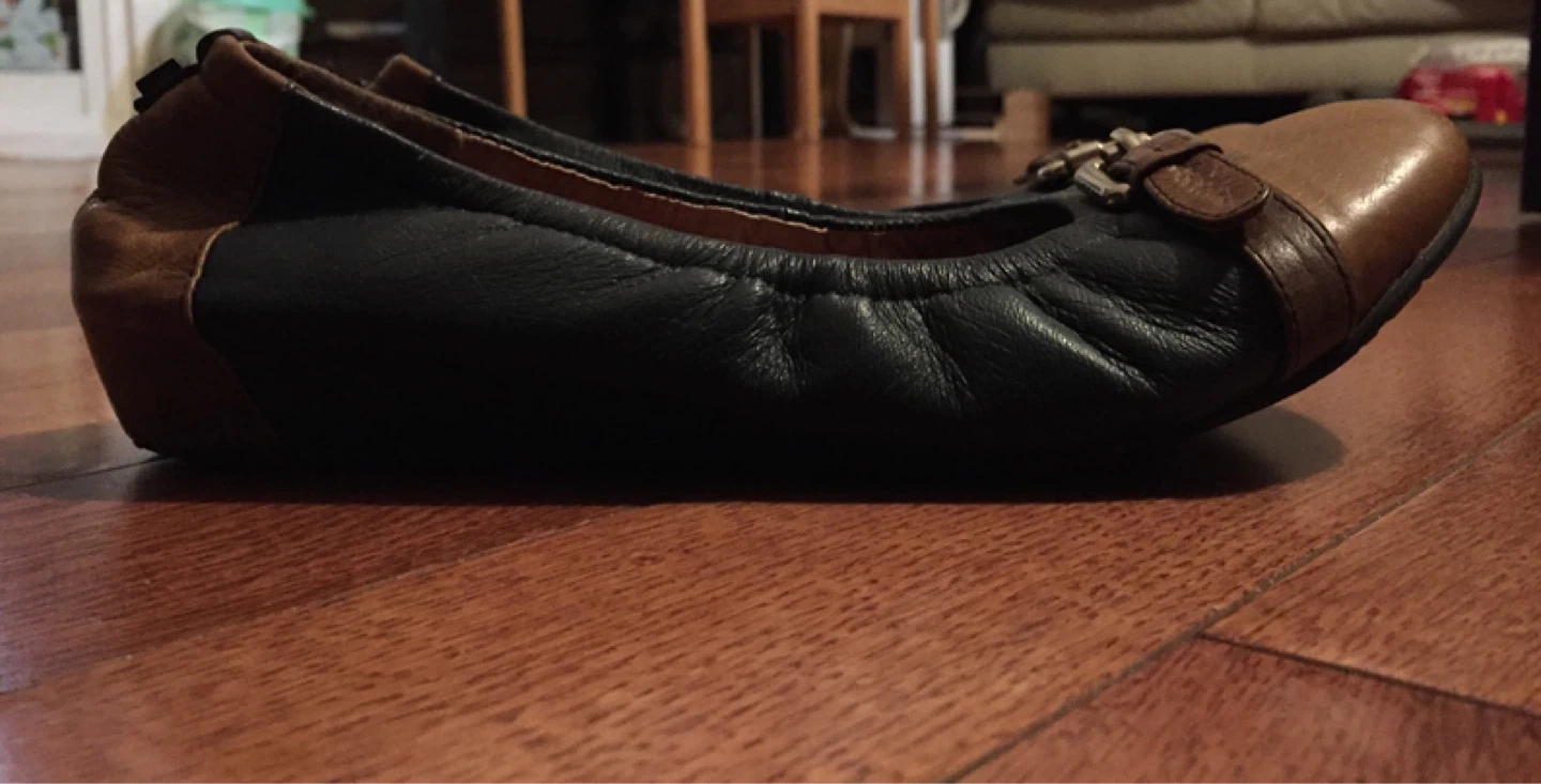 Rudsak leather buckle vintage ballet flats - photo 4