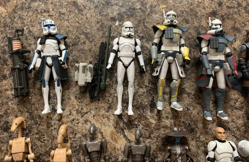 Star Wars Clone Trooper Action Figures Lot - photo 2
