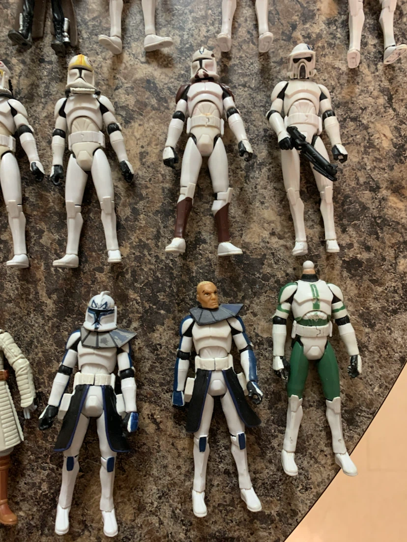 Star Wars Clone Trooper Action Figures Lot - photo 4