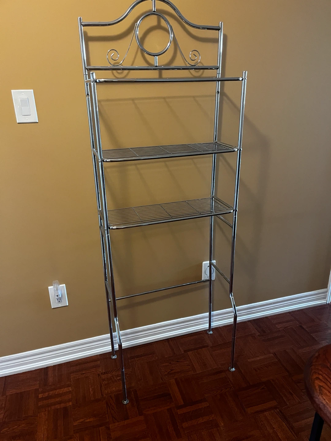 Chrome Over-the-Toilet Storage Shelf