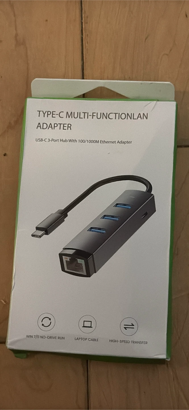 USB-C Multi-Function LAN Adapter Hub
