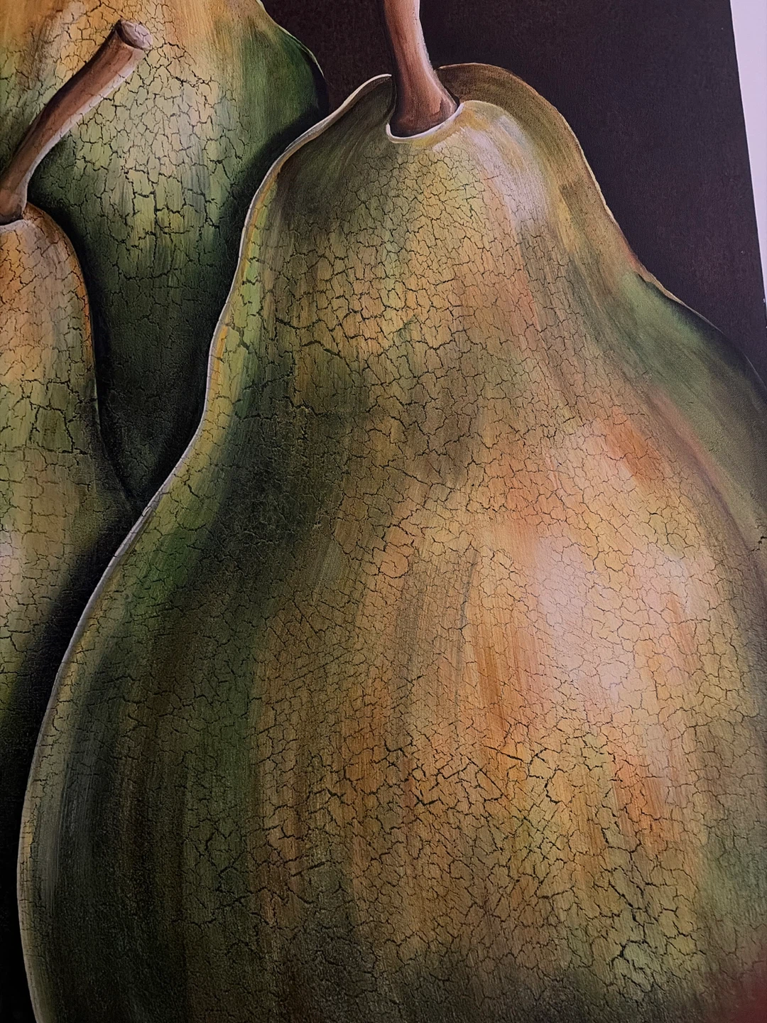 Pear Still Life Canvas Painting by Rene - photo 3
