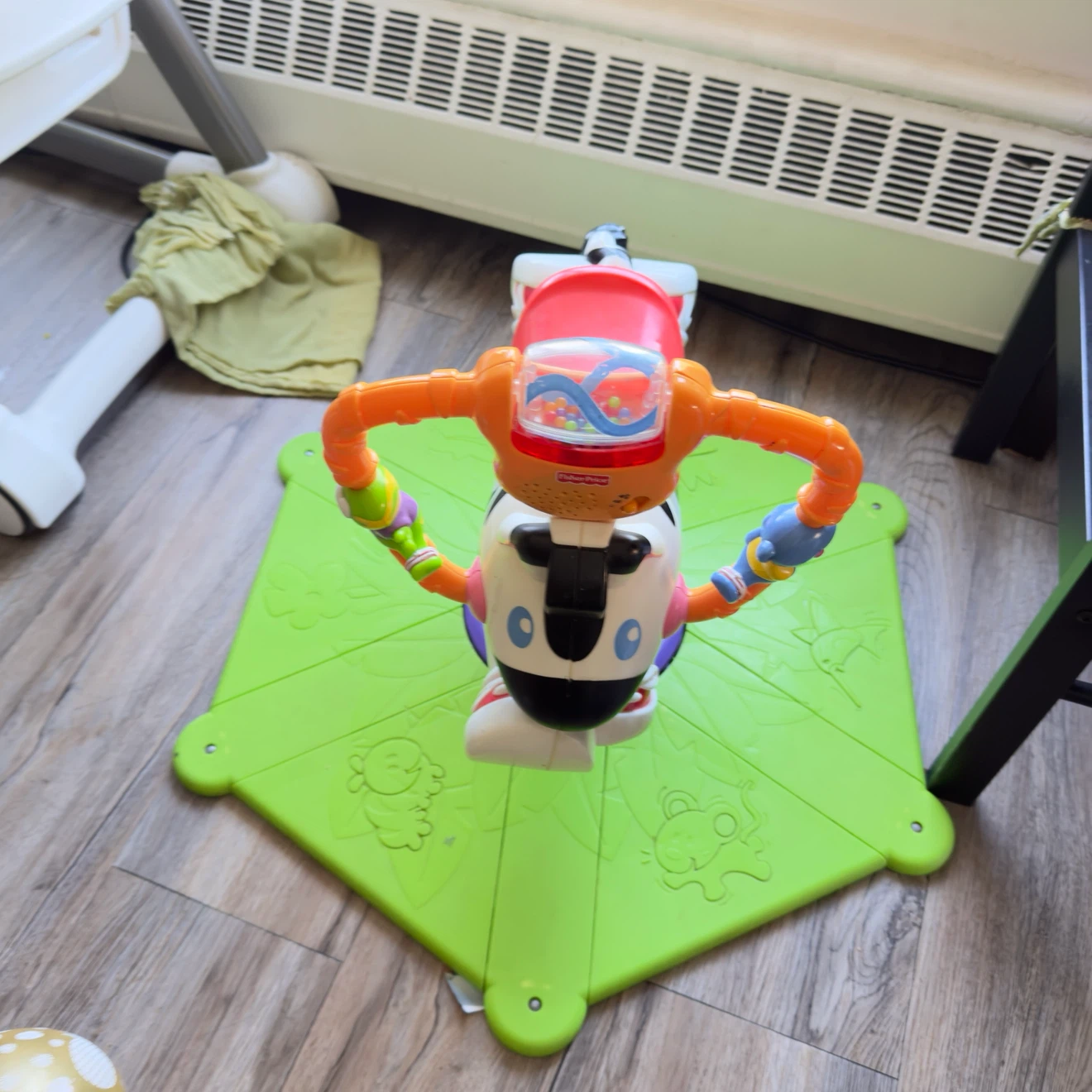 Fisher-Price Zebra Bounce and Spin Toy - photo 2
