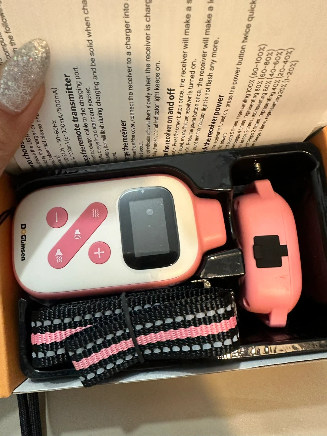 DOGlinsen Dog Training Remote and Receiver - photo 2