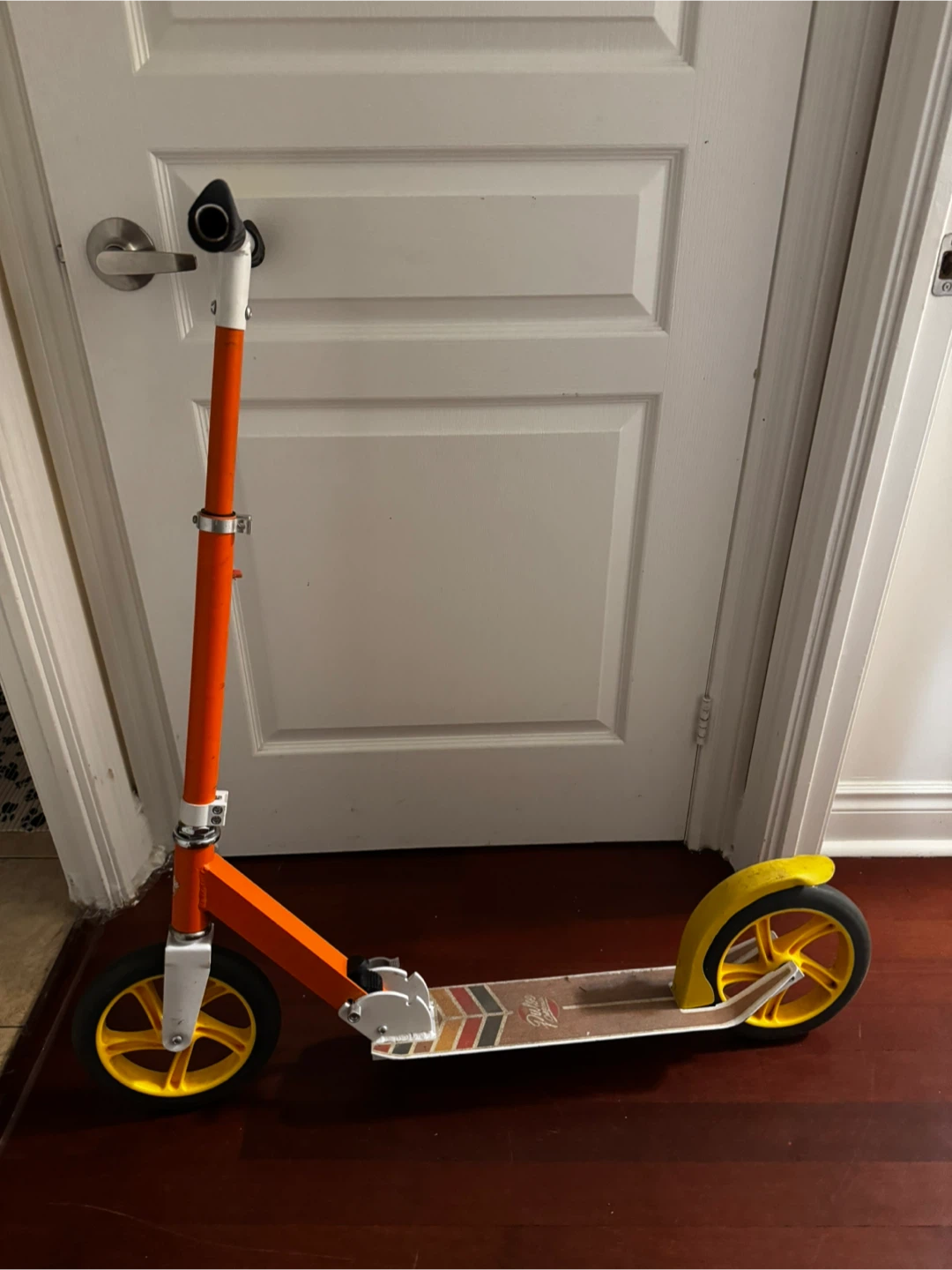 Pulse kick scooter orange and white