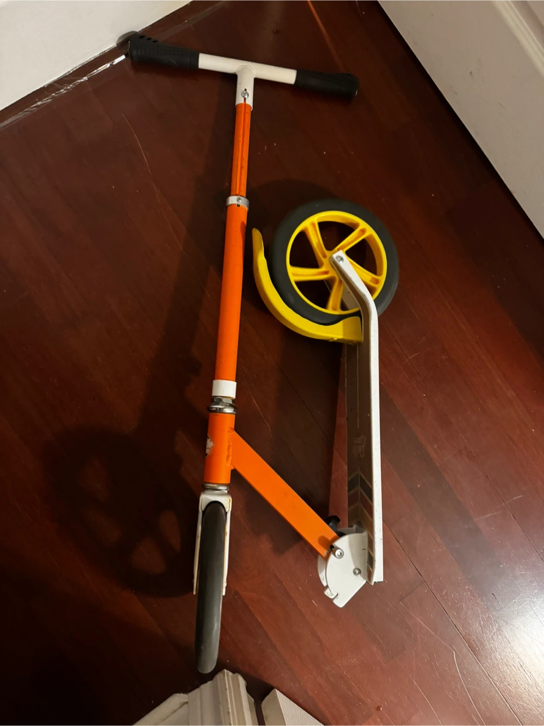 Pulse kick scooter orange and white - photo 4