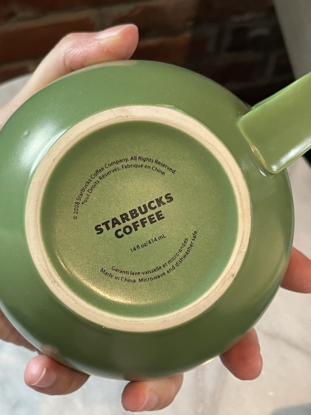 Green Striped Mug - photo 3