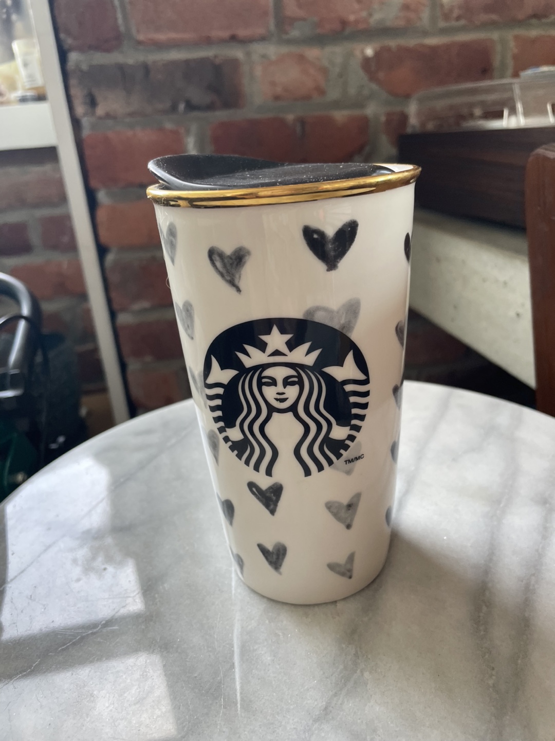 Heart Ceramic Travel Tumbler - photo 2