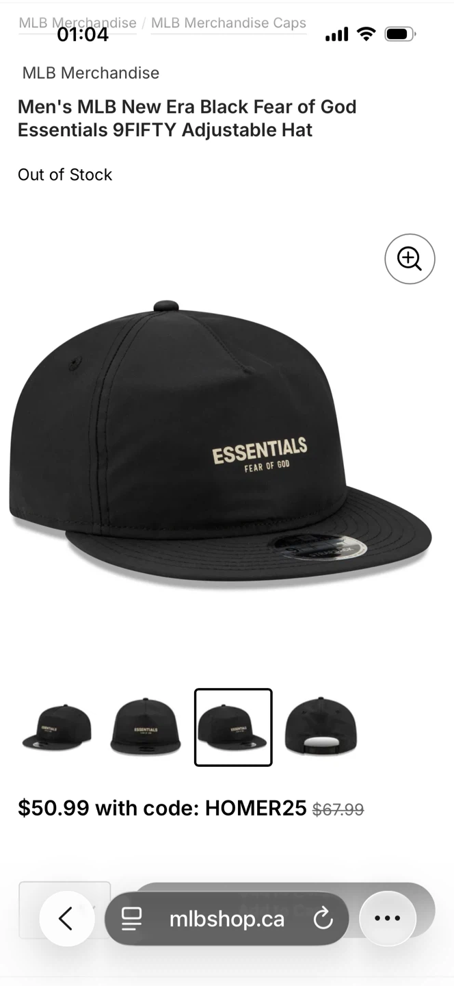 Fear of God Essentials hat - photo 2