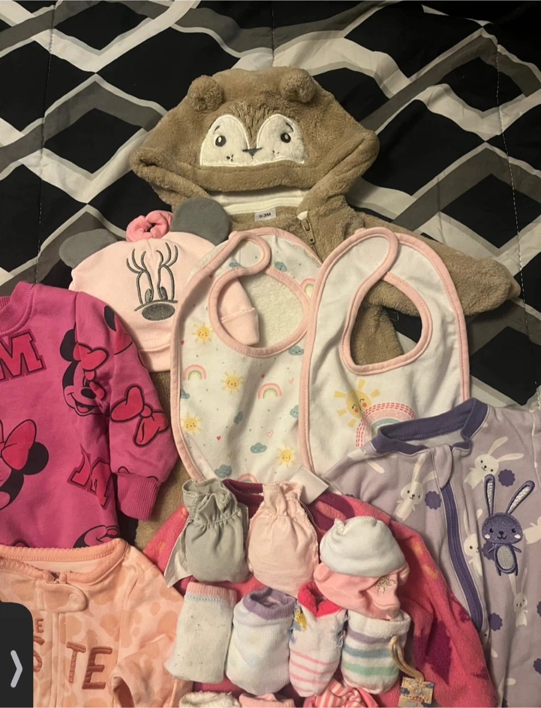Baby Girl Clothing and Accessory Bundle - photo 3