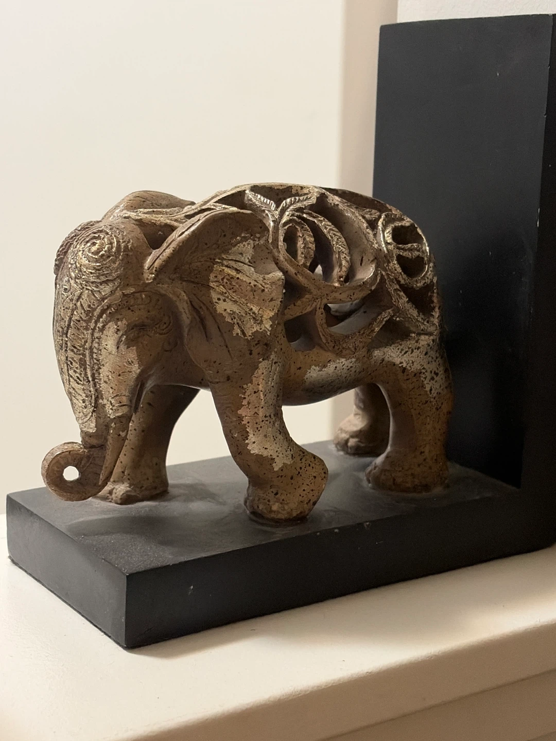 Decorative Elephant Bookends - photo 2