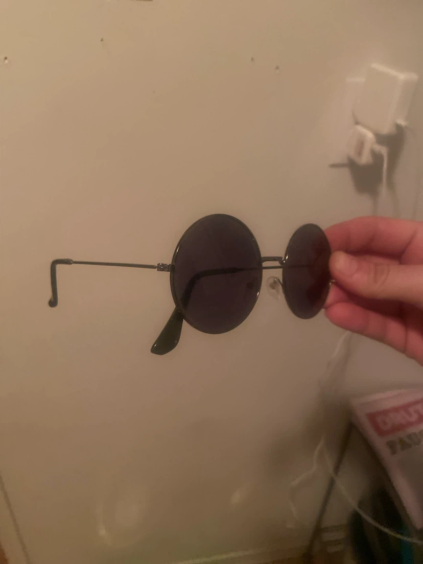 Vintage style round sunglasses - photo 2