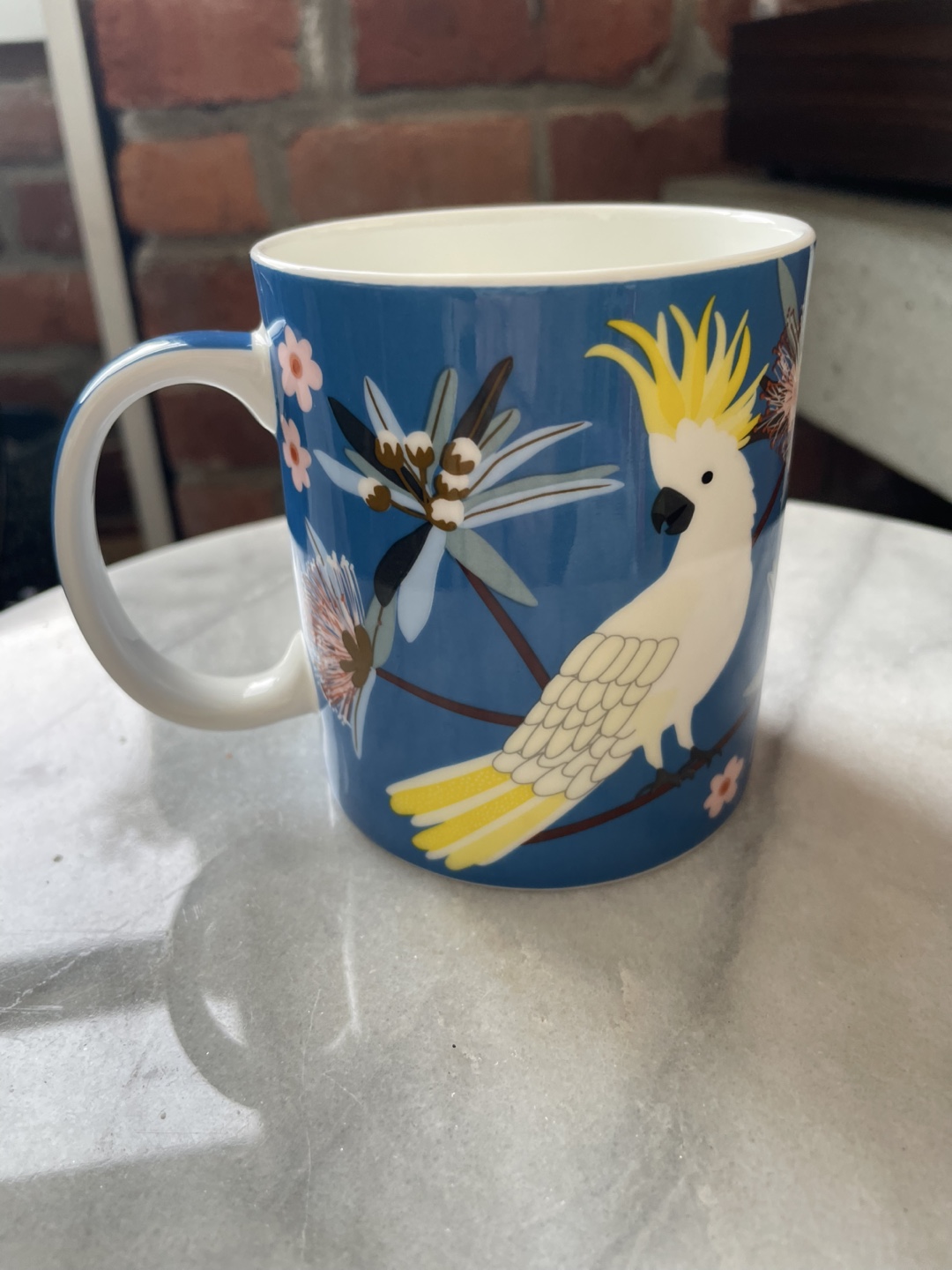White Cockatoo Mug