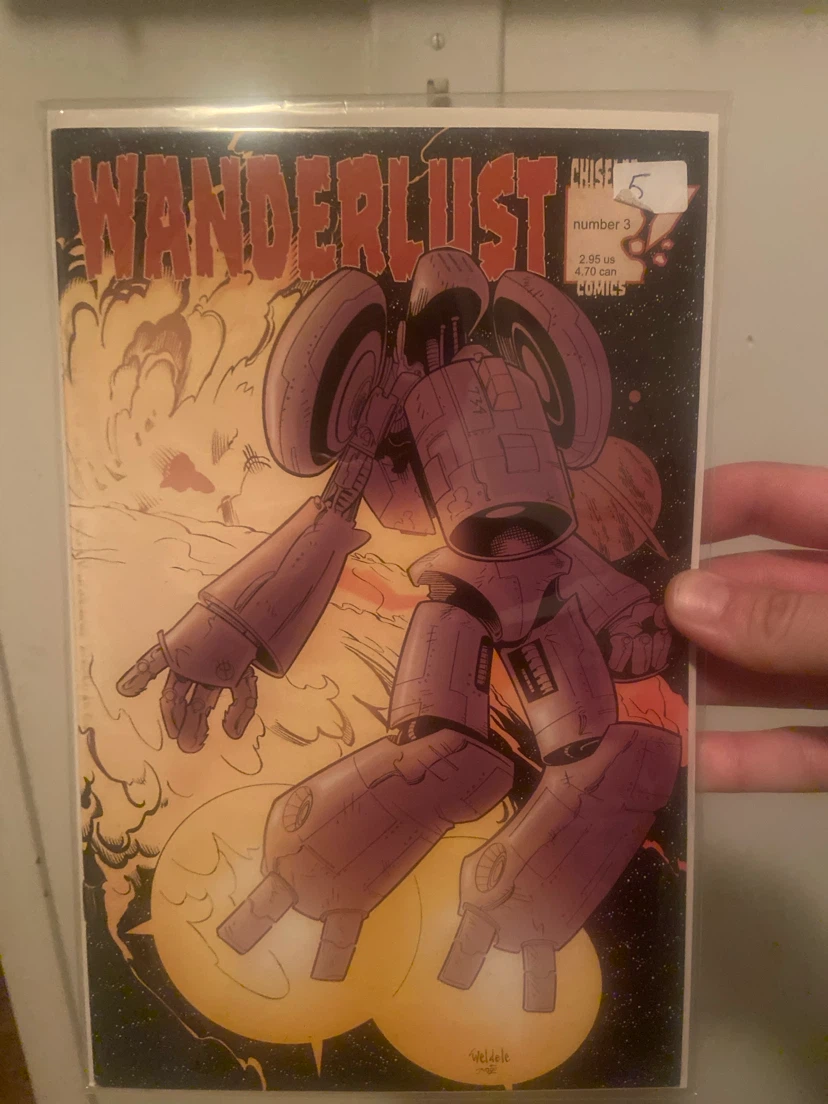 Wanderlust Number 3 Comic Book