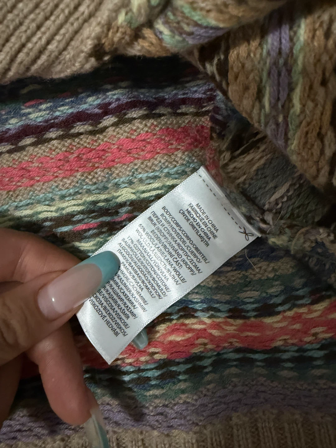 Polo Ralph Lauren Fair Isle Wool-Blend Cardigan Size XS - photo 3