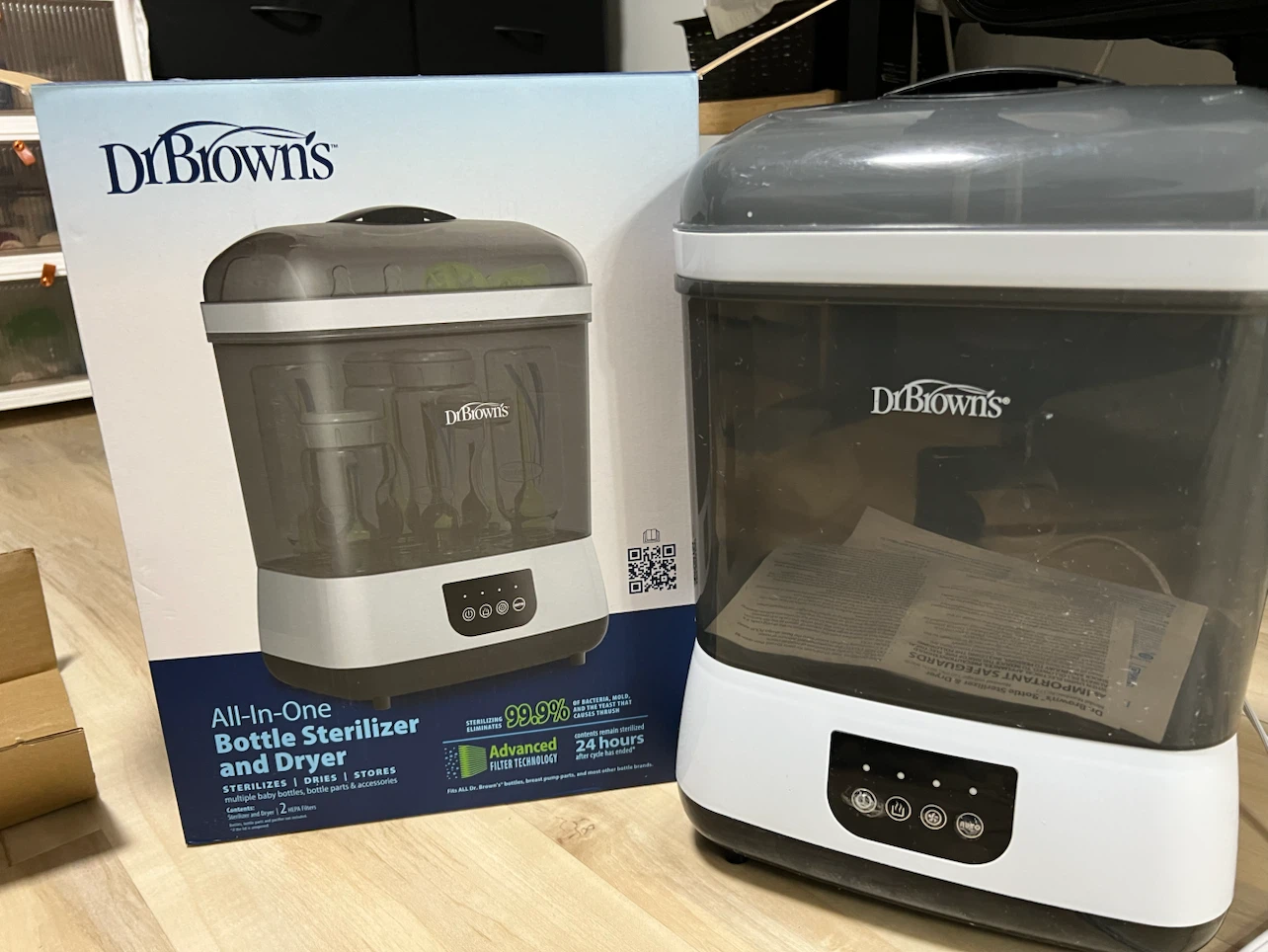 Dr. Brown's All-in-One Bottle Sterilizer and Dryer