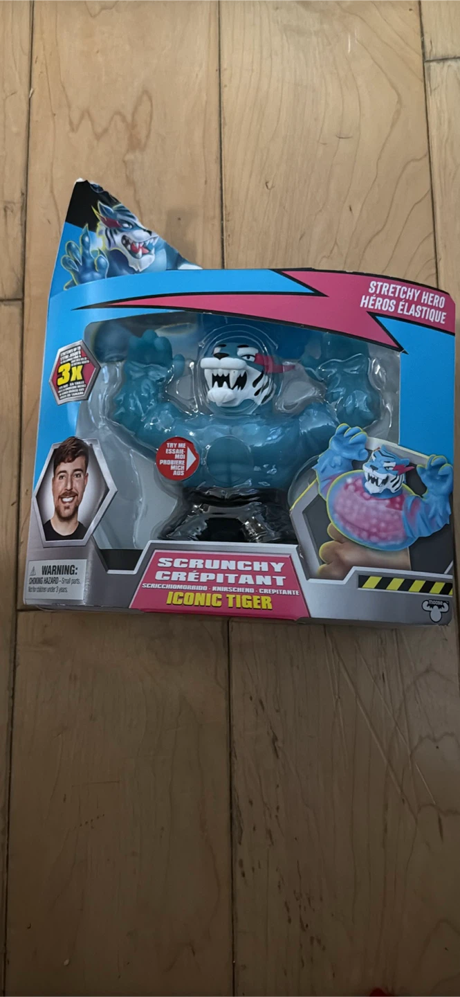 Moose Toys Goo Jit Zu MrBeast Iconic Tiger
