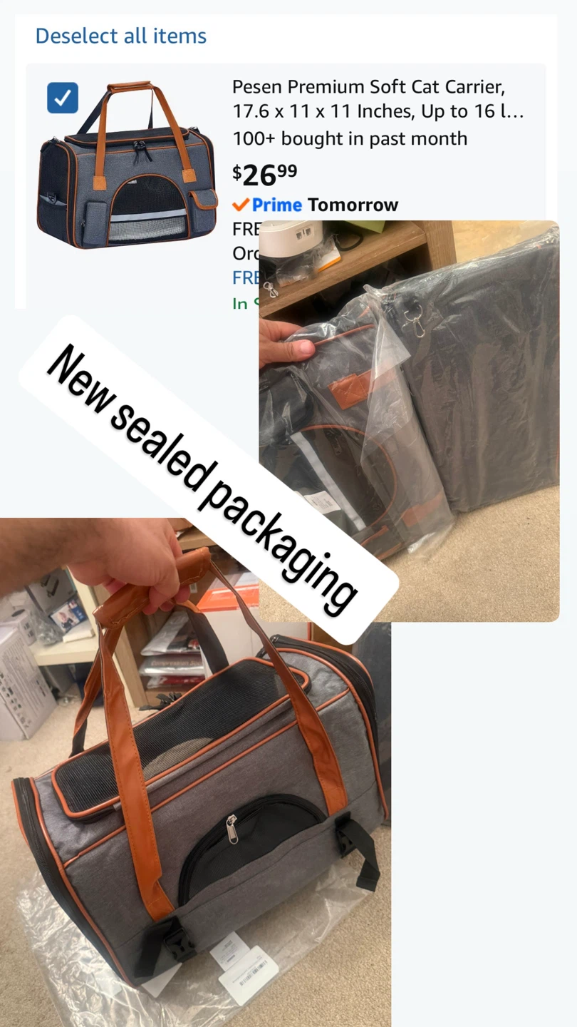 Premium Soft Cat Carrier bag
