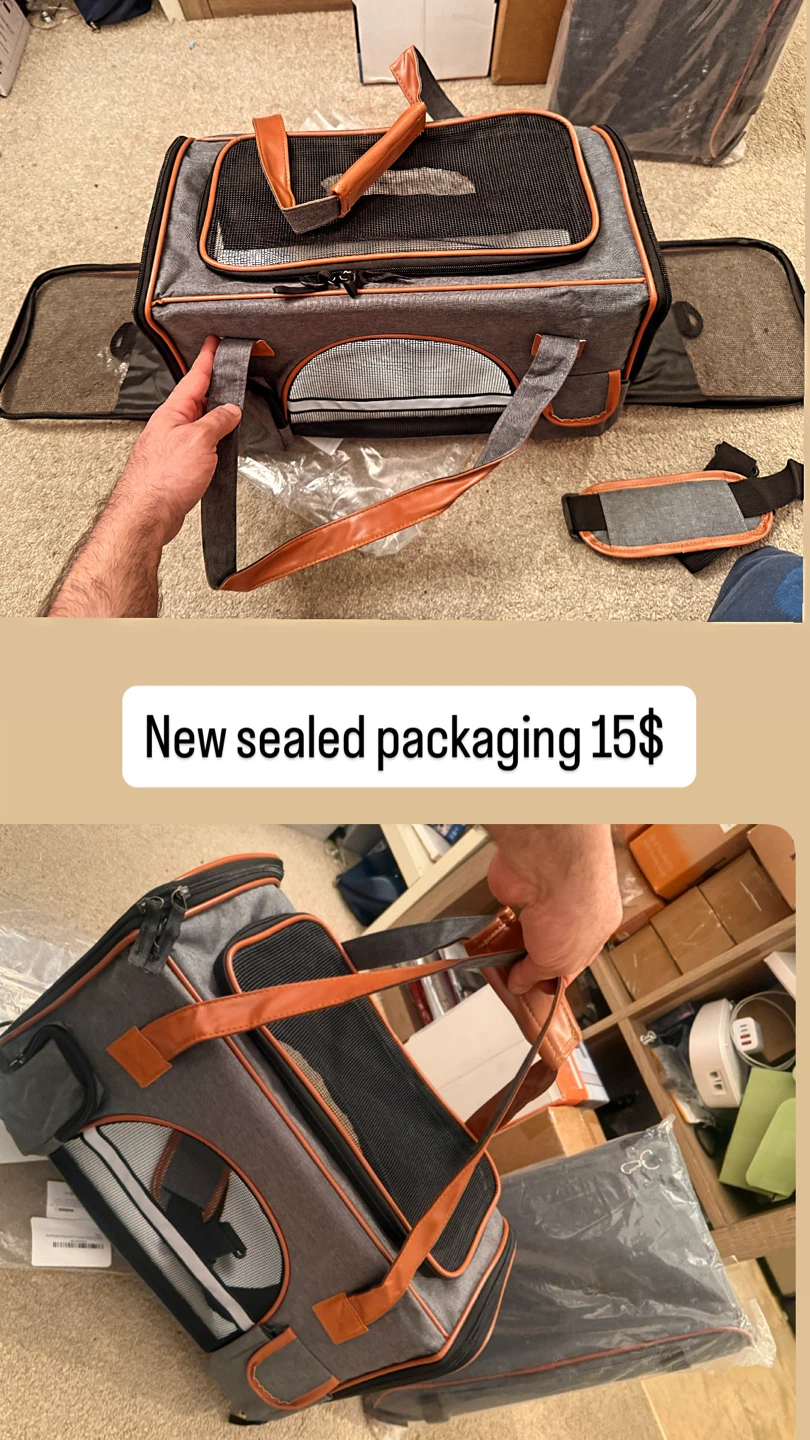 Premium Soft Cat Carrier bag - photo 3