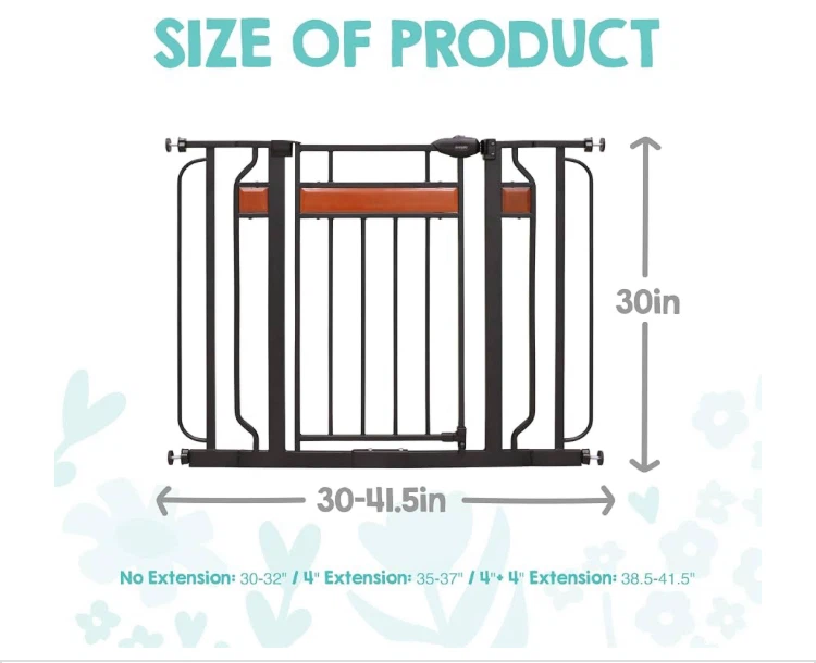 Regalo Baby Gate with Extender - photo 3