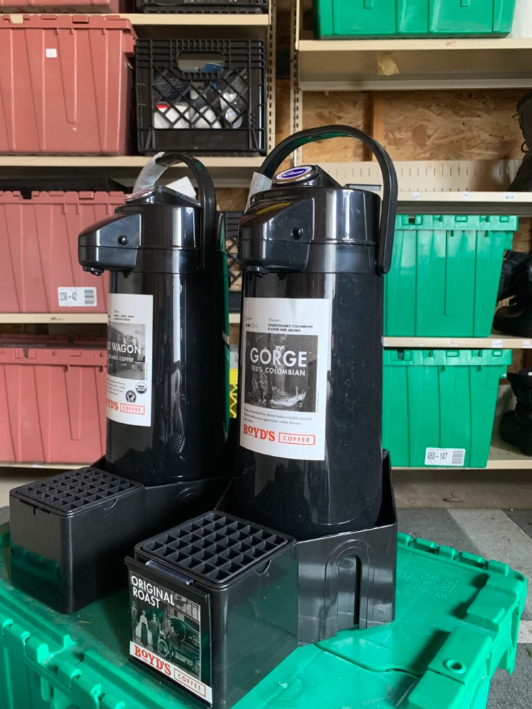 Boyd's Coffee Dispensers