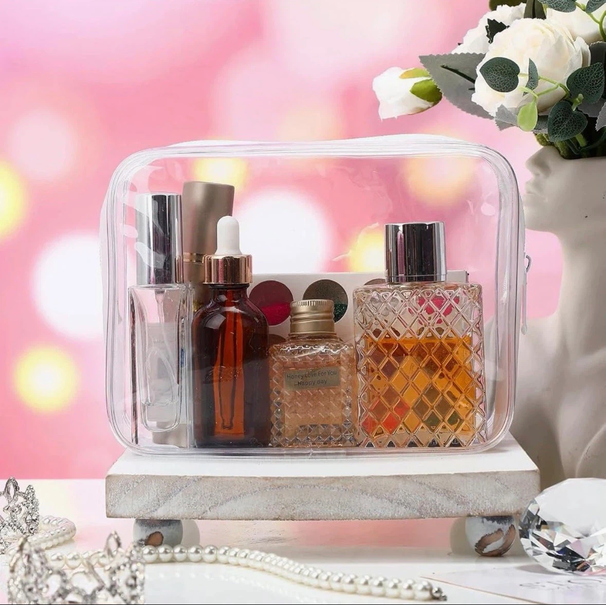 Clear Makeup Bags Cosmetic Storage Bags