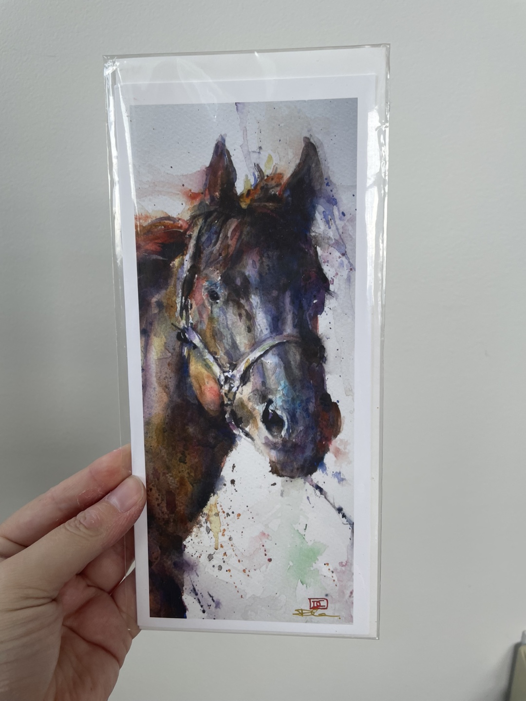 Horse Art Card