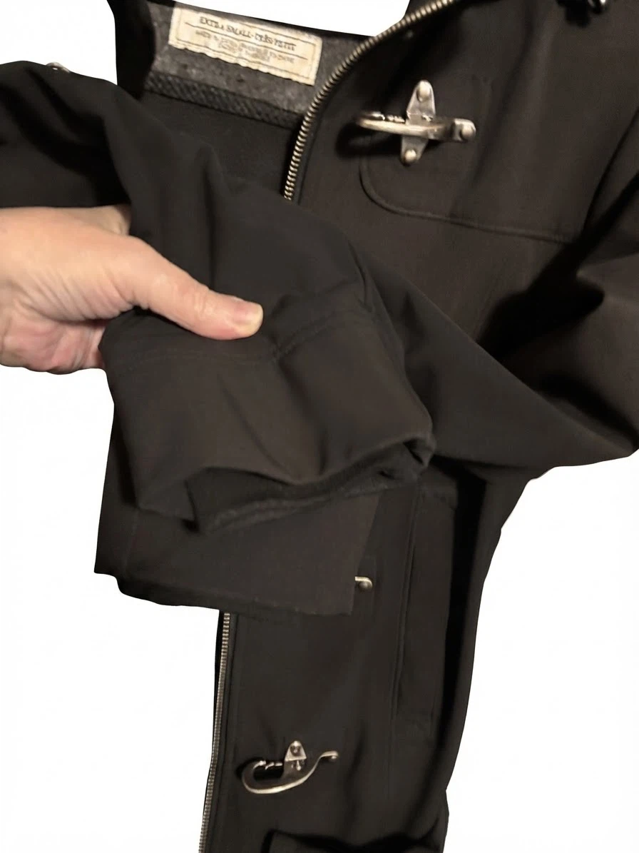 Roots Canada Black Duffle Coat - photo 4