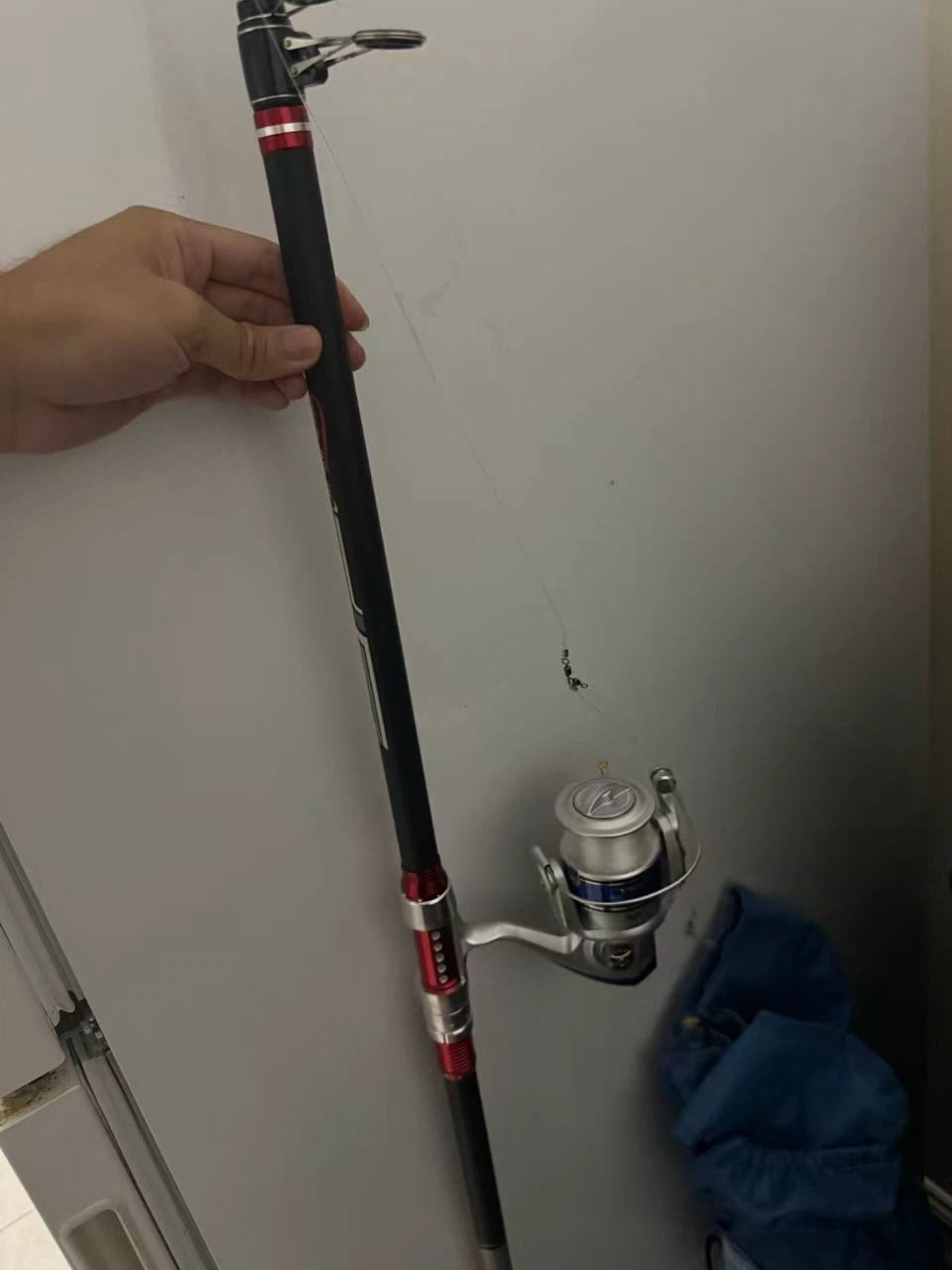Surf casting fishing rod + YM7000 spinning reel - photo 4