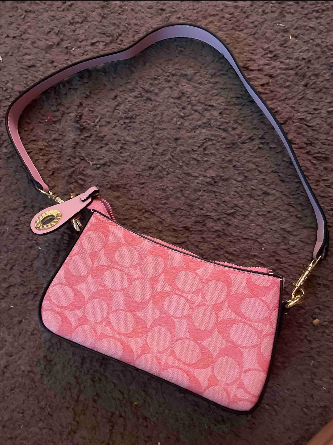 Coach Pink Signature SET   Bag, Wallet, and Cardholder Set - photo 5