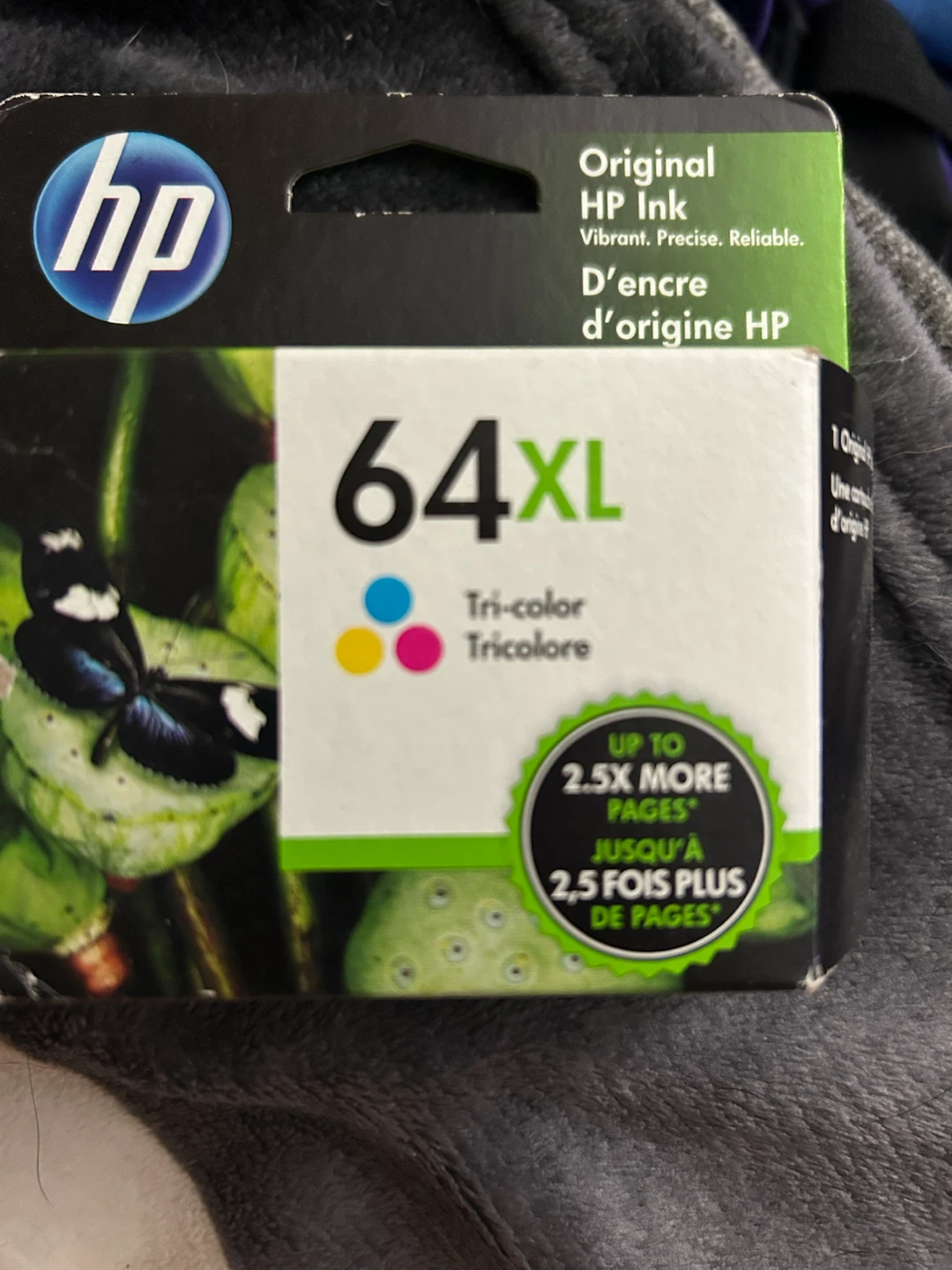 HP 64XL Black and Tri-color Ink Cartridges