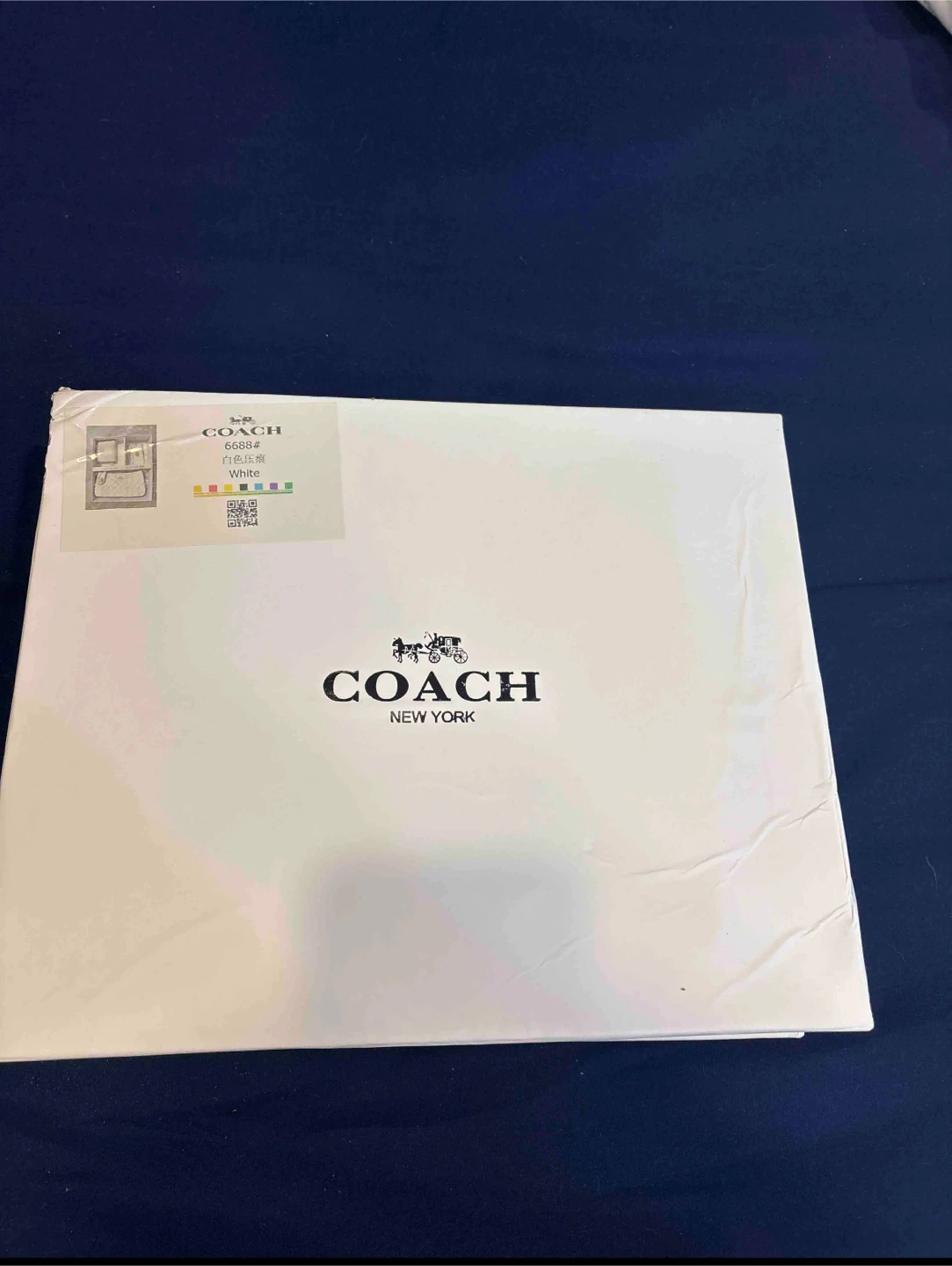 Coach White Embossed Handbag Set - photo 4