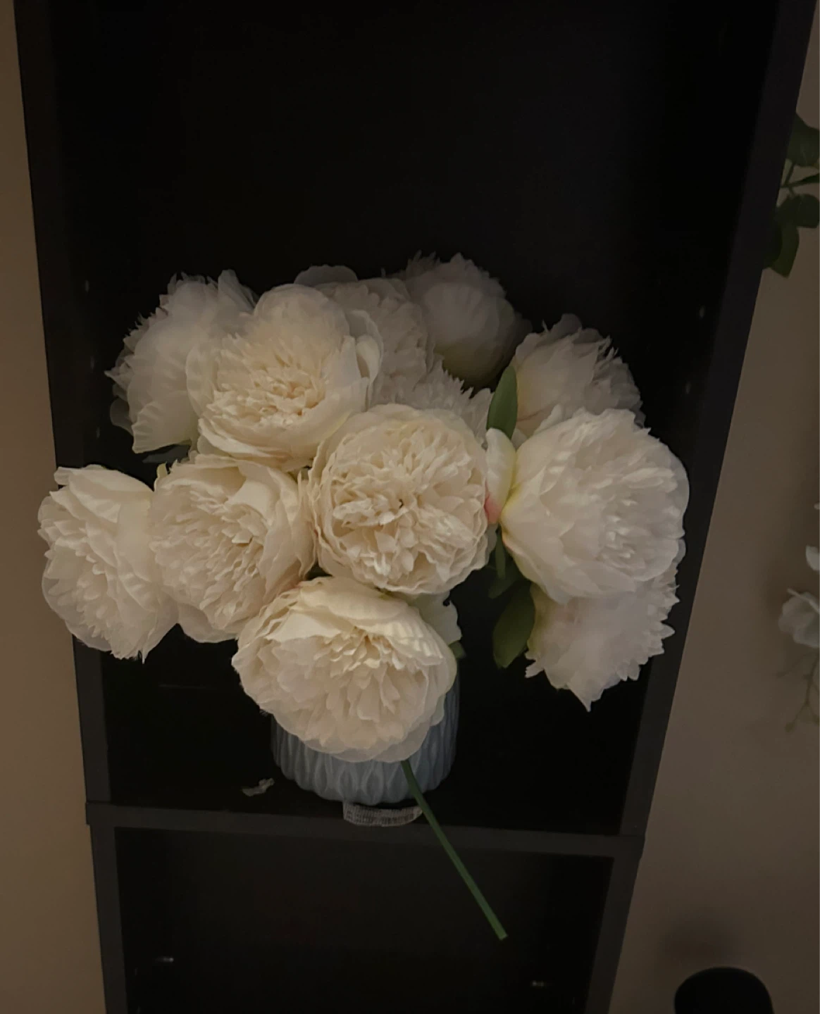 Moving Sale:-Artificial White Peony Bouquet
