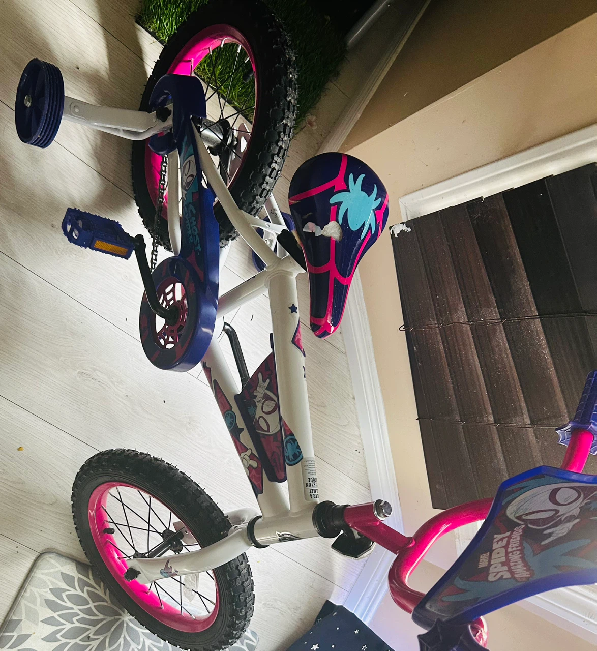 Moving Sale:-Huffy Marvel Spidey and His Amazing Friends Bike
