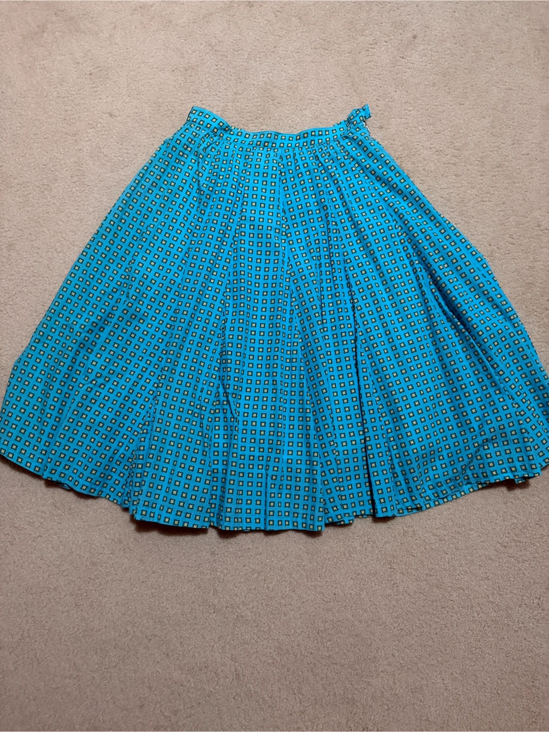 Benson N.Y.C. Printed Cotton Skirt