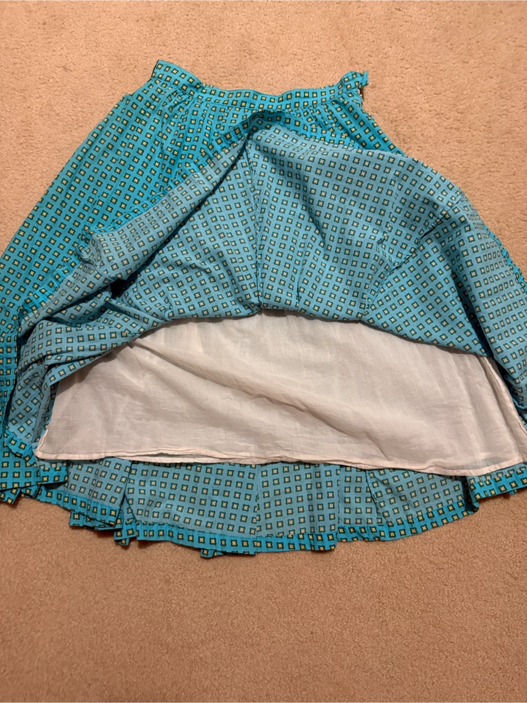 Benson N.Y.C. Printed Cotton Skirt - photo 2